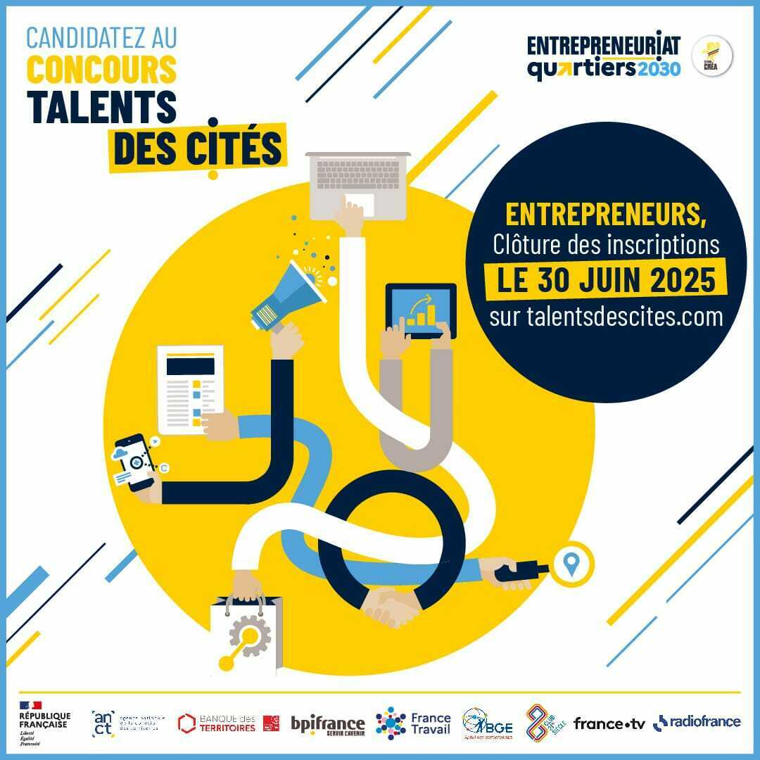 Candidatez au concours Talents des cités