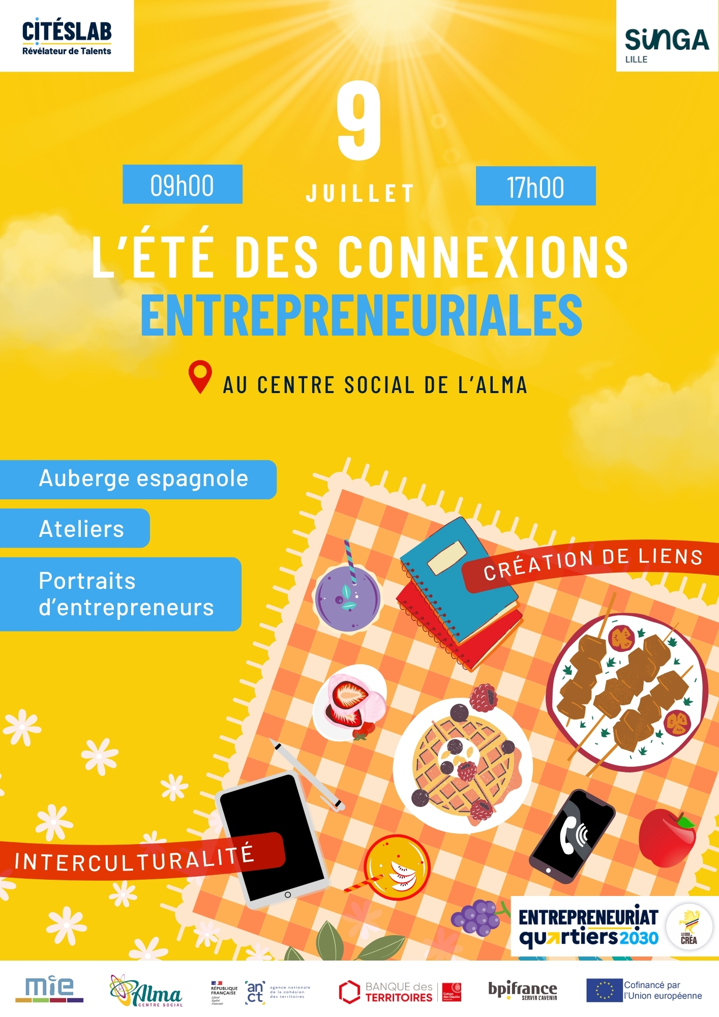 L’été des connexions entrepreneuriales