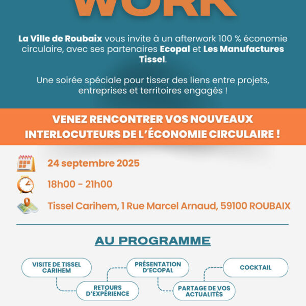 Afterwork 100 % Economie circulaire