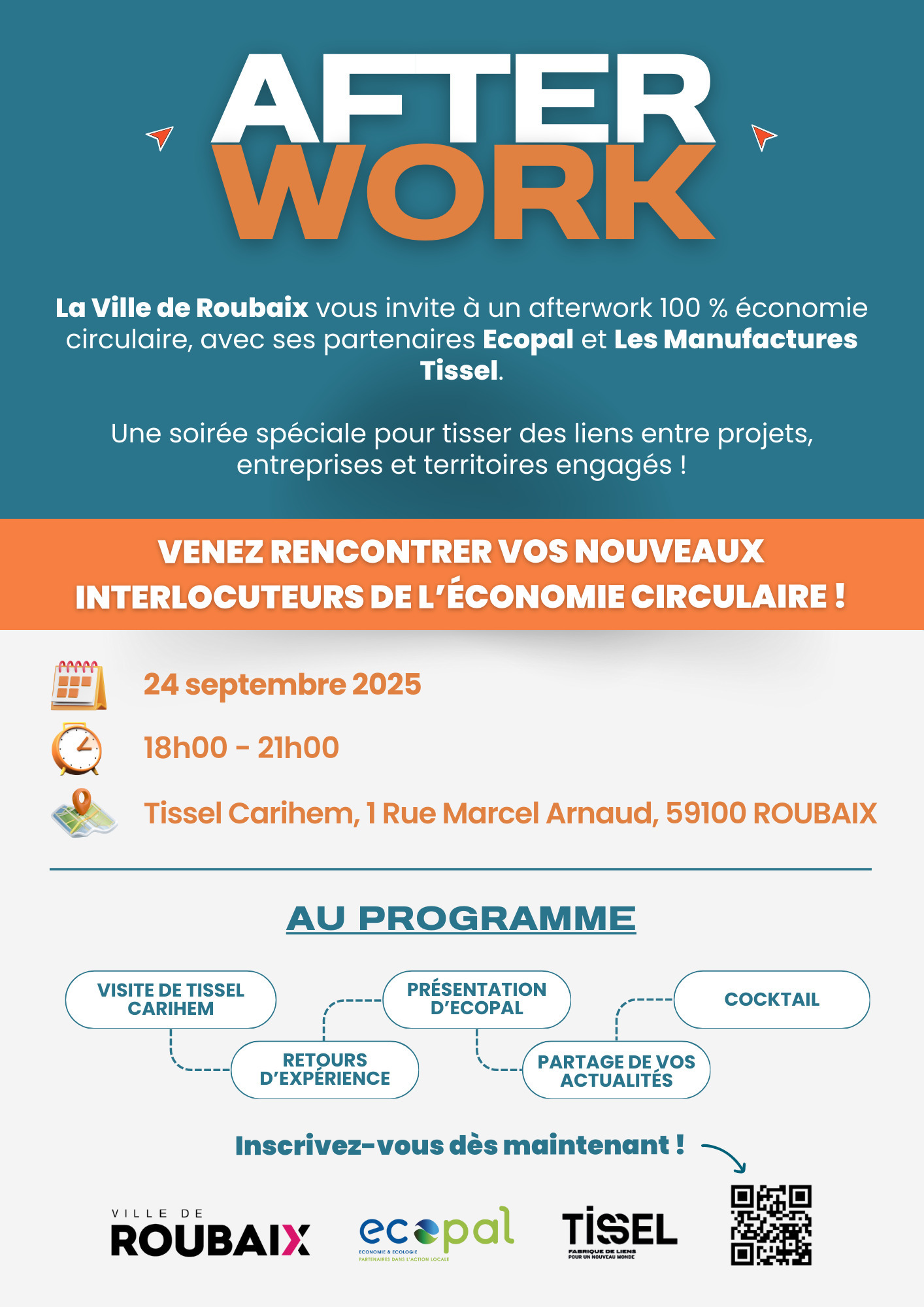 Afterwork 100 % Economie circulaire