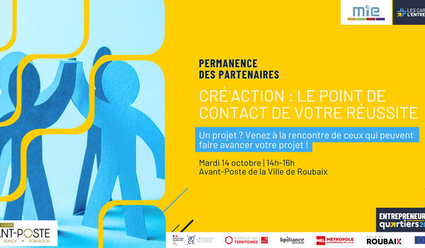 Permanence des partenaires – Cré’Action